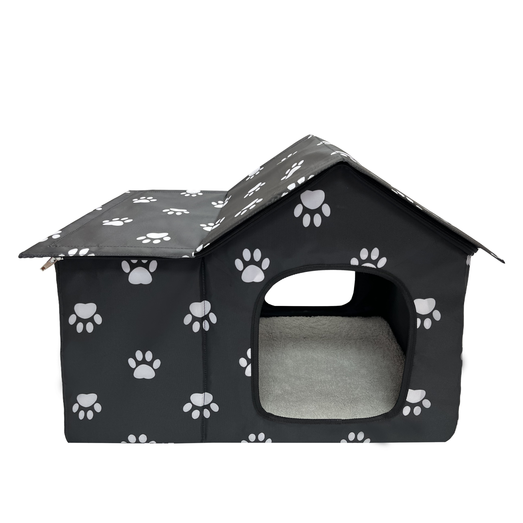 Wholesale Pet House Indoor Outdoor Cat House, Weatherproof Outside Cat Shelter for Feral Cats(图5)