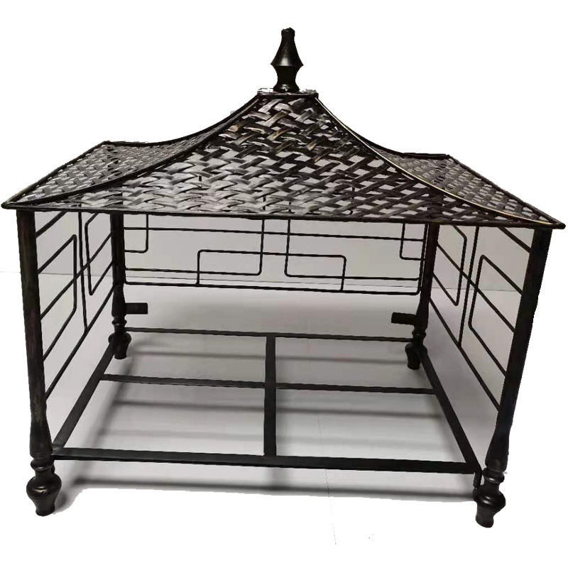 Iron dog bed, cat bed, all season universal pet bed European Gothic style(图5)